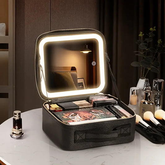 Organizador Maquillaje Con Espejo