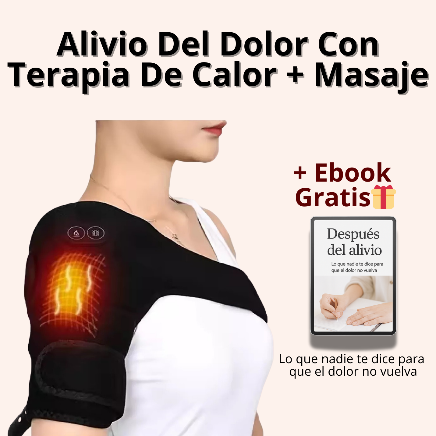 Hombrera Térmica Para Aliviar El Dolor +Ebook🎁