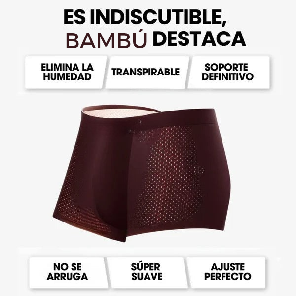 Boxer Transpirable De Bambú