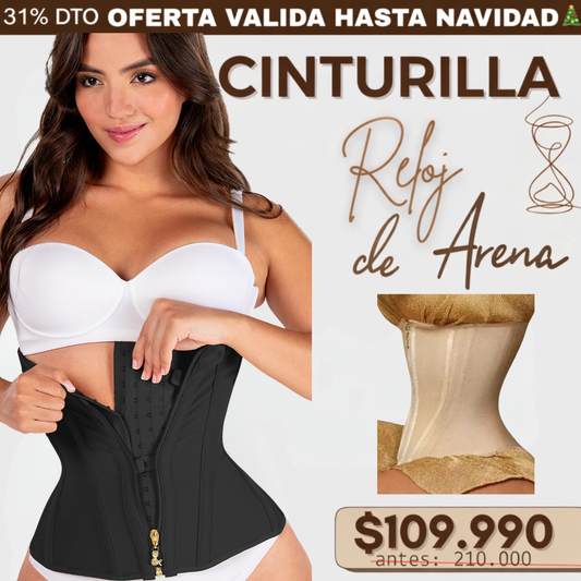 Cinturilla reloj de arena