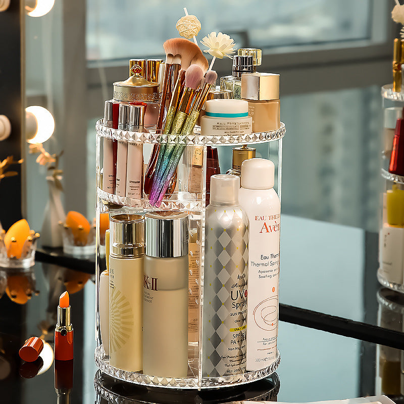 Organizador de maquillaje 360