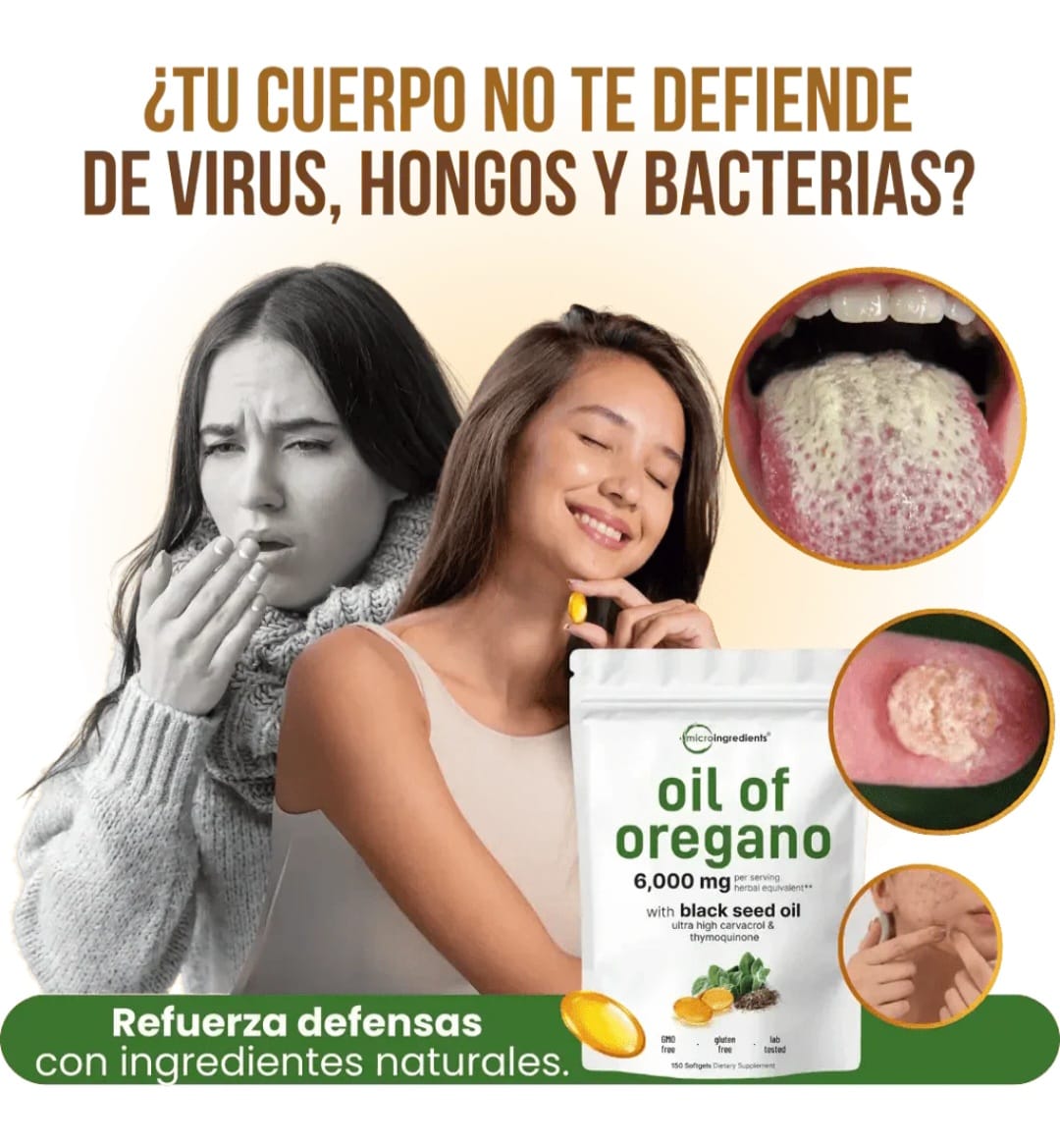 Capsulas Aceite De Oregano