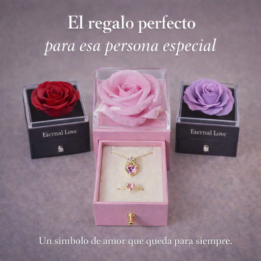 Joyero Rosa Eterna