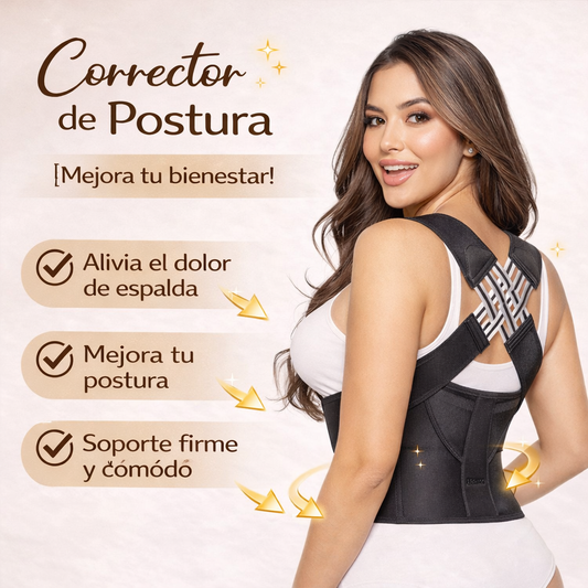 Corrector de postura unisex