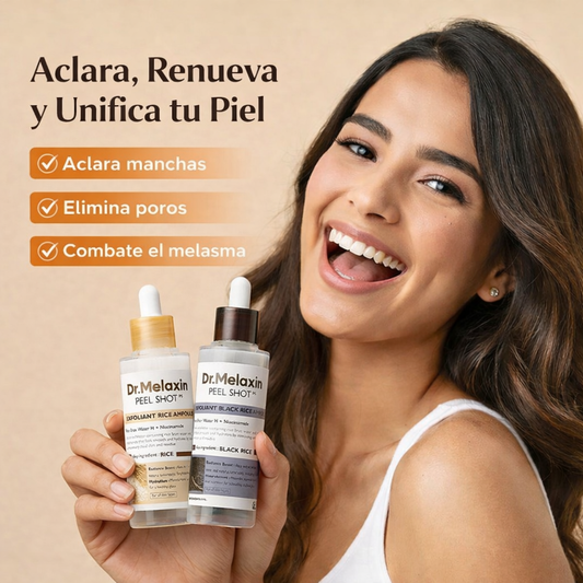 Duo Dr Melaxin Aclara tu piel y limpia tus poros