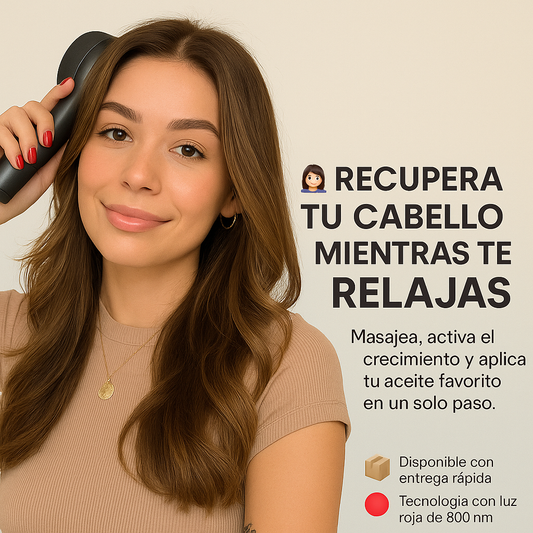 Cepillo Eléctrico Para Crecimiento Cabello